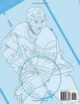 Hockey Stars Coloring Book: All the Best Players of the Season Ready to Color (for Kids and Adults) Majosta