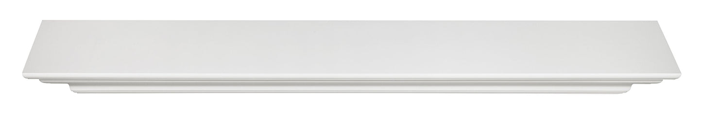 Pearl Mantels 618-72 Crestwood Mantel Shelf, 72-Inch, White