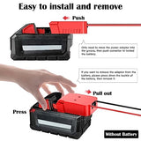 DC Power Aadpter for Milwaukee M18 Battery 18V to 12V Step Down Voltage Converter 15A MAX 180W Inverter Automatic Buck Converter DC Voltage Regulator with Upgraded Low Voltage Protection and Switch CHoiKWong