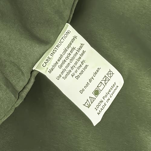 FMLIUY King Size Comforter Set Olive Green French Countury Comforter Soft Prewashed Bedding Blanket All Season Bedspreads Quilt (102"x90") FMLIUY
