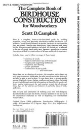 The Complete Book of Birdhouse Construction for Woodworkers (Dover Crafts: Woodworking) Dover Publications