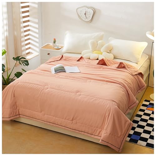 RDIAYDN Cool Summer Duvet, Single Bed, Duvet Cover, Cotton Fibre, Lightweight, Breathable Duvet, Thin and Light Duvet for Summer (180 x 200 cm) RDIAYDN