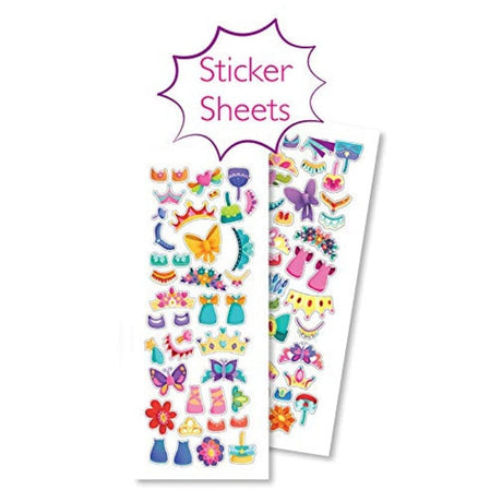 FIRSTJIGGLE First Jiggle Unicorn Colouring Kit for Kids | 48 Pages Coloring Book with 8 Sticker Sheets & 6 Full-Size Color Pencils | Hardbound Art Set for Ages 5+ FIRSTJIGGLE