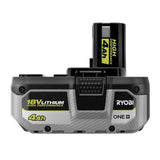 TTI Ryobi PBP004 ONE+ High Performance 18 Volts Lithium-Ion 4.0 Ah Battery Sundeer