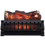duraflame Electric Log Set 400 Sq Ft Heater, Faux Logs Insert with Lifelike Flames for Existing Fireplaces, Remote Control Included Duraflame