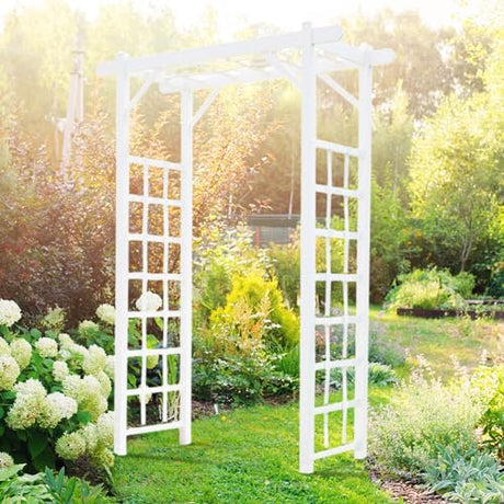 Dura-Trel 11199 Elmwood Arbor, White DuraTrel