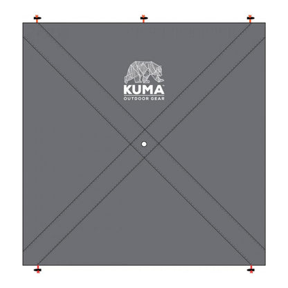 Kuma Outdoor Gear Bear Den Gazebo Privacy Panel, Ultimate Portable Luxury Outdoor Privacy Panel for Kuma Bear Den Gazebo, Glamping, Sports & Outdoor Adventures