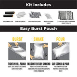 Rust-Oleum 293513 Rocksolid Polycuramine Garage Oil Floor Coating, 2.5 Car Kit, Gray, 180 Fl Oz (Pack of 1) Rust-Oleum