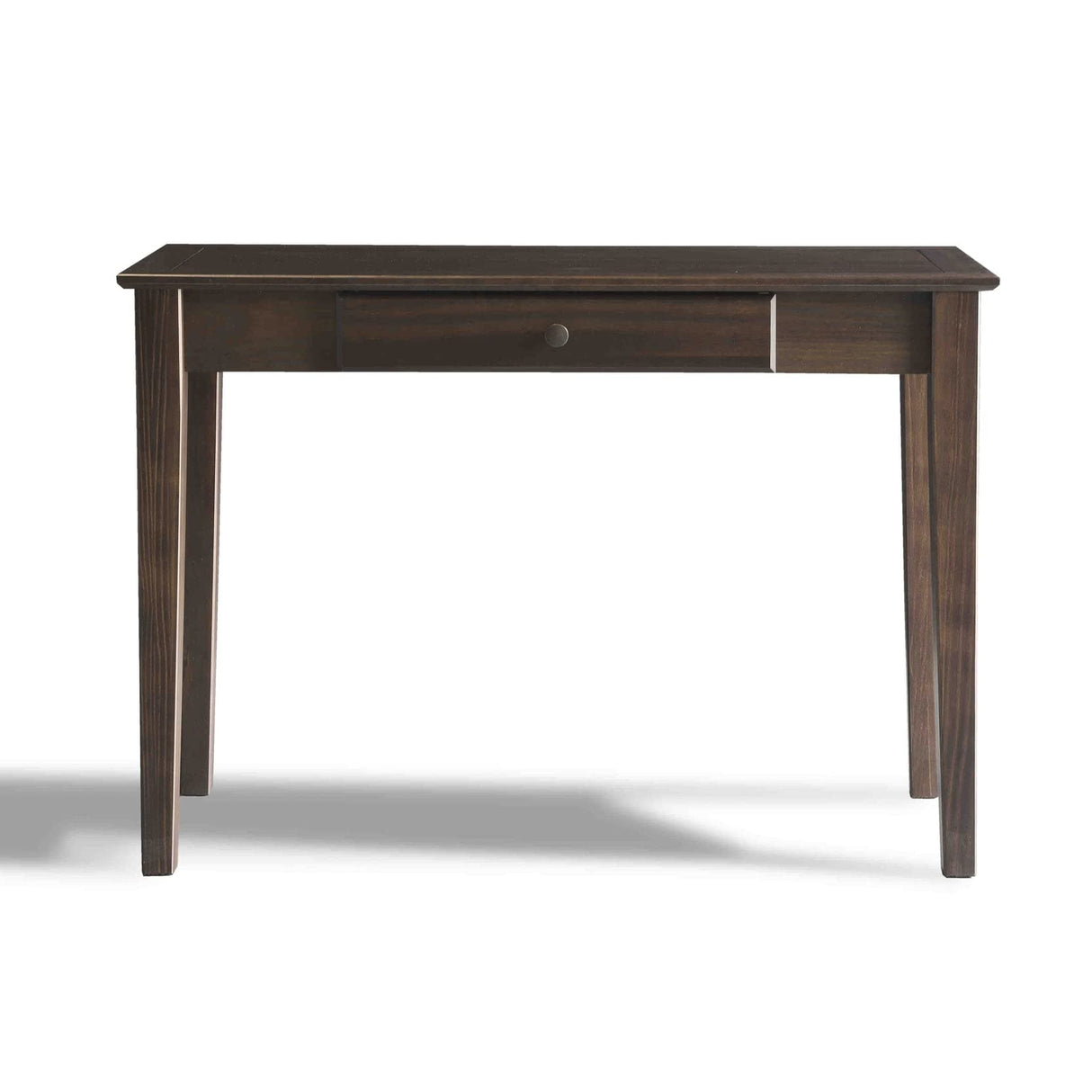 Grain Wood Furniture Shaker 44" Desk/Dressing table, Expresso Grain Wood Furniture