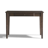 Grain Wood Furniture Shaker 44" Desk/Dressing table, Expresso Grain Wood Furniture