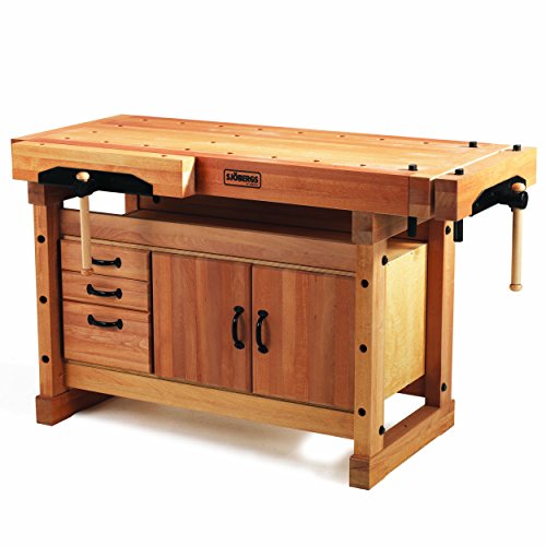 Sjobergs Elite 1500 Workbench Plus Cabinet Combo Sjobergs