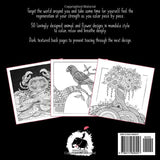 Mindfulness Coloring Book For Adults: For Mindful People | Feel the Zen With Stress Relieving Designs Animals, Mandalas, Zentangle Nature Art SUPPAS