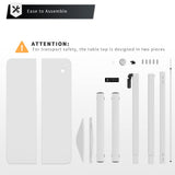 YESHOMY Height Adjustable Electric Standing Desk 55 inch Computer Table, Home Office Workstation, 55in, Black Leg/Rustic Brown Top YESHOMY