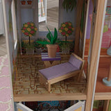 KidKraft Majestic Mansion Wooden Dollhouse with 34-Piece Accessories, Working Elevator and Garage, Gift for Ages 3+ KidKraft