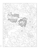 Creative Haven Forest & Woodland Wildlife Coloring Book (Adult Coloring Books: Animals) WoodArtSupply