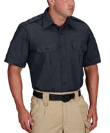 Propper Men's Short Sleeve Tactical Dress Shirt, Dark Navy, x Large Propper