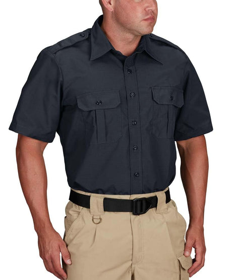 Propper Men's Short Sleeve Tactical Dress Shirt, Dark Navy, x Large Propper