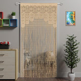 Atsweetlife Lace Door String Curtain for Doorways，Bohemian Curtains Window Wall Closet Bedroom Kitchen Hippie Hanging Panels Boho Room Divider Atsweetlife