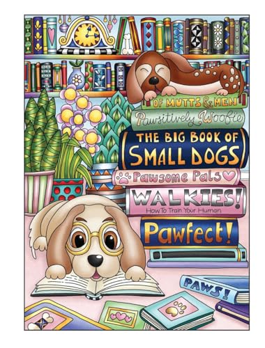 Creative Haven Adorable Dogs Coloring Book (Adult Coloring Books: Pets) Dover Publications