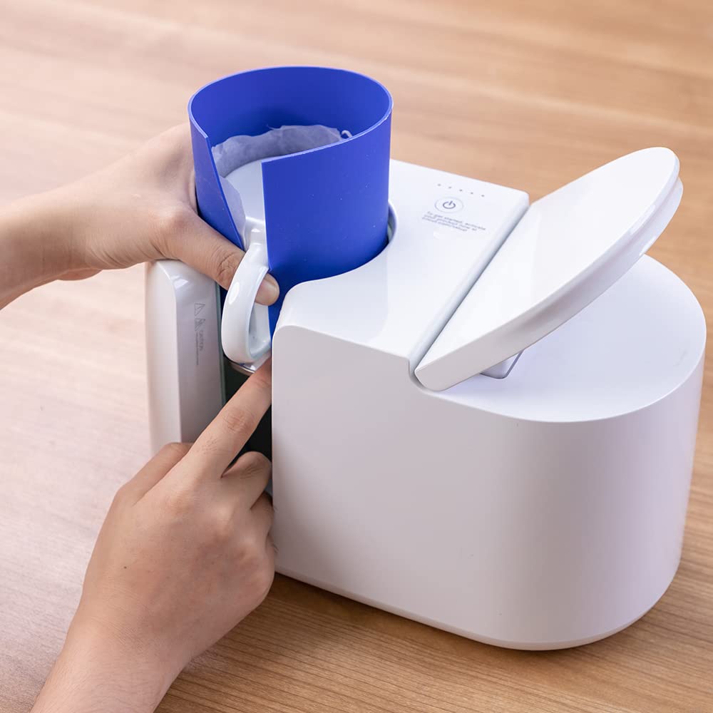 PYD Life 9.8 x 4.7 Inch Silicone Sublimation Mug Tumbler Wrap Blue Insert for Cricut Mug Press Accessories,3 Pieces 3 Thicknesses Suitable for Sublimation Tumblers Cups Mugs Printing PYD Life