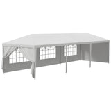 HomGarden 10'x30' Outdoor Canopy Tent Patio Camping Gazebo Shelter Pavilion Cater Party Wedding BBQ Events Tent w/Removable Sidewalls HomGarden