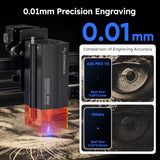 ATOMSTACK 20W Laser Engraver, A20 PRO V2 Laser Cutter, High Accuracy Laser Engraving Machine for Personalized Gifts, Business Cards, Wood, Metal, Acrylic, Leather ATOMSTACK