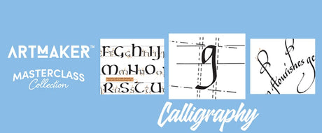 Art Maker Masterclass Collection: Calligraphy Art Kit - Beginner to Advanced Calligraphy - Calligraphy Guide - Calligraphy Equipment - Craft Kits - Arts and Craft for Adults Hinkler