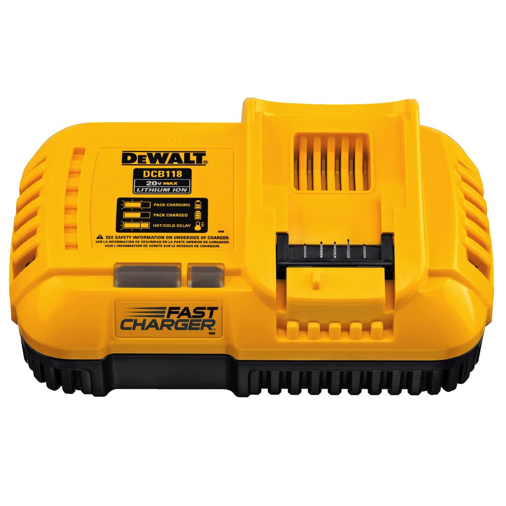 DEWALT 60V MAX* FLEXVOLT Lithium Battery with Charger, 9-Ah (DCB118X1) - WoodArtSupply