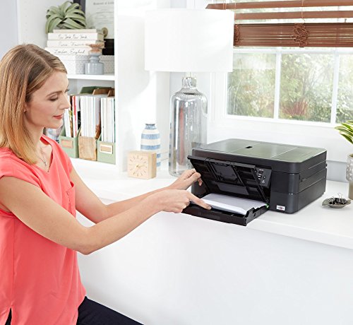 Brother Wireless All-in-One Inkjet Printer, MFC-J491DW, Multi-function Color Printer, Duplex Printing, Mobile Printing,Amazon Dash Replenishment Enabled, Black, 8.5 (MFCJ491DW) Brother