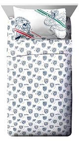 Jay Franco Harry Potter Stand Together 5 Piece Twin Size Bed Set - Includes Comforter & Sheet Set - Super Soft Kids Bedding Fade Resistant Microfiber (Official Harry Potter Product) Jay Franco