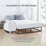 BLISSFORD Plastic Mattress Protector Zippered King, Waterproof Vinyl Mattress Cover, Heavy Duty Noiseless Mattress Encasement BLISSFORD