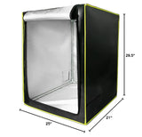 3D Printer Enclosure with 3-Layers Filter Adjustable Speed Ventilation Fan Fireproof Constant Temperature Dustproof Tent Cover Compatible with Ender 3 V2/ Pro/Ender 3 S1 / Ender 3 V2 Neo/Ender 5 S1 DORUNDEA