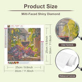 Anuver Red Wine Diamond Art Kits for Adults, Grape Full Drill Diamond Painting for Beginners, 5D Gem Art for Home Wall Decor, 12x12 Inch Anuver