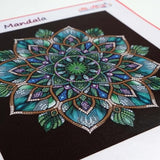 AllAboutEmbroideryUA Bead Embroidery kit Mandala AB-1001 Beaded Cross Stitch kit