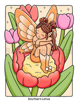 Fresh Glow: Coloring Book for Adults and Teens with Cute and Easy Designs of Charming Fairies and Lovely Sprites Enjoying Spring Moments, Cozy Drawings for Relaxation (Cute & Easy Coloring) WoodArtSupply