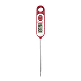 Escali Long Stem Digital Thermometer for Meat, Frying, Cooking, Candy and Kitchen Use, Extra Long 5.6-Inch Probe, Red Escali