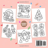 Christmas: Bold & Easy Coloring Book, Stocking Stuffer for Adults & Teens (Christmas Coloring Book) TAD Publishing LLC