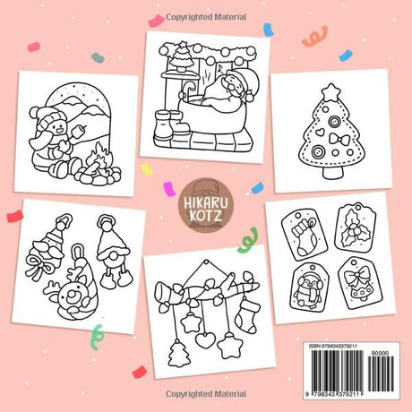Christmas: Bold & Easy Coloring Book, Stocking Stuffer for Adults & Teens (Christmas Coloring Book) TAD Publishing LLC