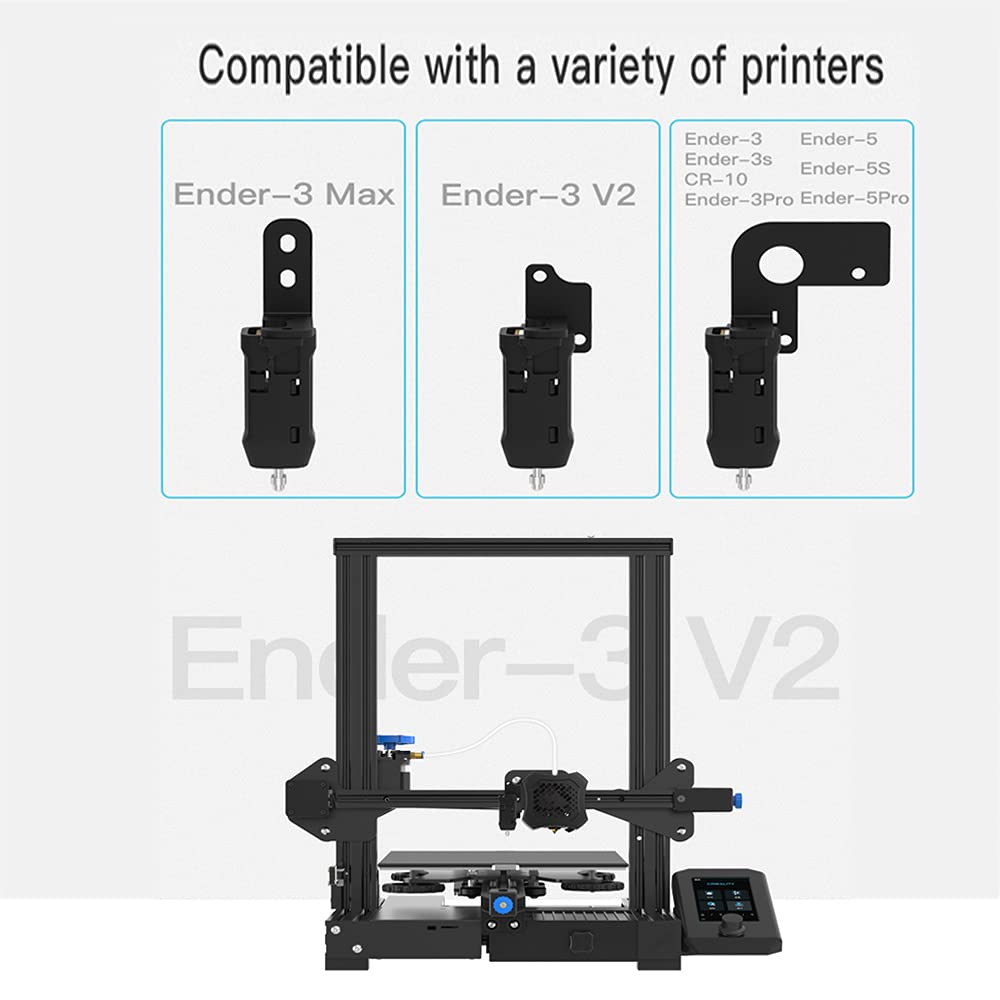 Creality CR Touch Auto Bed Leveling Sensor Kit Compatible to Ender 3 V2/Ender 3 Pro/Ender 3/Ender 3 Max/Ender 5/Ender 5Pro/CR 10 with 32 Bit V4.2.2/V4.2.7 Mainboard 3D Printer - WoodArtSupply