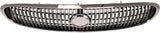 Garage-Pro Grille Assembly for BUICK LESABRE 97-99 Plastic Chrome Shell/Ptd-Black Insert Garage-Pro