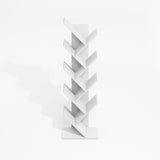 Furinno Tree Bookshelf 9-Tier Floor Standing Tree Bookcase, Plain White Furinno