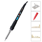 3DTOOLS 3D Printer Smoothing Tool Kit,3D Printing Modify Finishing Smoothing Solding Welding Iron Tool Cleaning Needle Soldering Iron with 8Pcs Brass Trimming 3DTOOLS