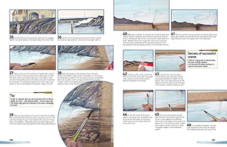 Watercolour Landscapes for the Absolute Beginner (ABSOLUTE BEGINNER ART) WoodArtSupply