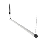 Quarterback 4FT LED Shop Light 40W Strip Work Shop Light Compact Slim with Inline Switch Daylight White 5000K for Garage Workshop Basement Quarterback