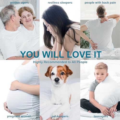 CHOKIT Queen Mattress Topper, Extra Thick Pillow Top Mattress Pad for Back Pain Relief, Cooling Bed Topper Mattress Cover with 8-21 Inch Deep Pocket CHOKIT