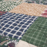Donna Sharp Rustic Paisley Pieced Patchwork Cotton Quilted Bedding Set - 3-Piece Cal King Size Quilt Set - Includes 1 Quilt and 2 Pillow Shams - Machine Washable - Perfect for Rustic Decor Donna Sharp