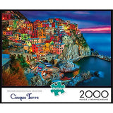 Buffalo Games - Cinque Terre - 2000 Piece Jigsaw Puzzle, Suitable for 14-15 year olds Buffalo Games