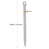 HARFINGTON Spring Joint Caliper 16 inch / 400mm Steel Spring Inside Caliper with Brass Fulcrum for Wood Turning Lathe Work HARFINGTON