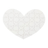 Set of 12 Heart Shaped Blank Jigsaw Puzzles to Draw On for Valentine’s, DIY Crafts (9 x 6 in, 40 Pieces Each) Bright Creations