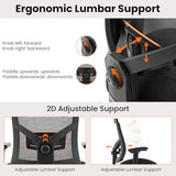 500lbs Drafting Chair,Big and Tall Office Chair for Standing Desk with Wide Seat,2D Adjustable Lumbar Support,Ergonomic Office Chair with Footrest for Home,Drawing or Counter Height Use BOSMILLER
